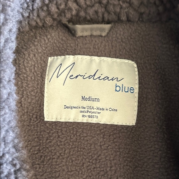 Warm Teddy Trucker Barn Jacket size M - Picture 3 of 6